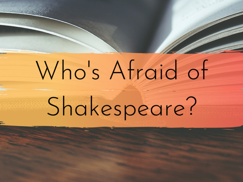 Who’s Afraid of Shakespeare?